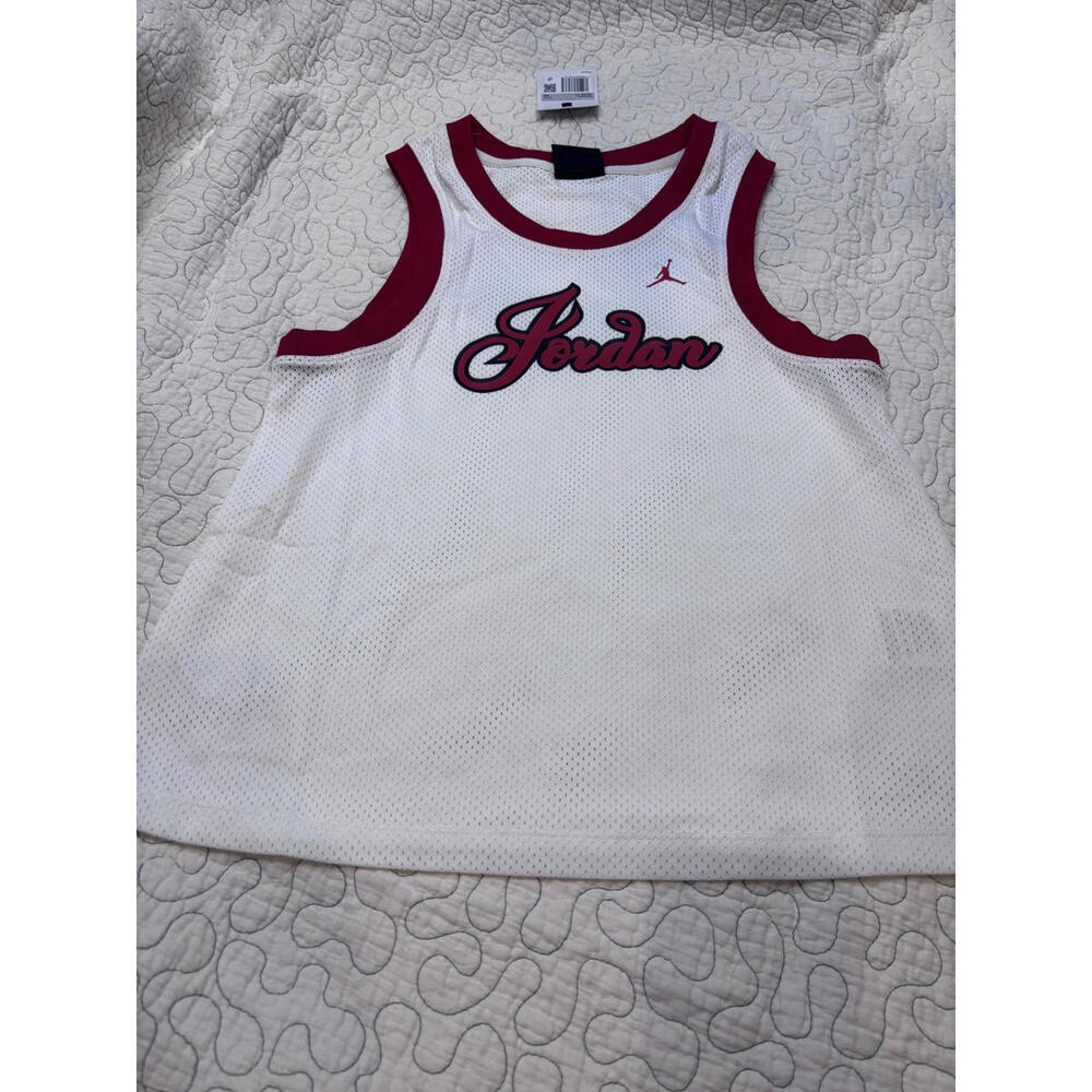 Jordan women's size XS White jersey #23